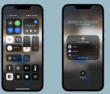 南城苹果15维修分享iPhone15录制屏幕时如何录制音频 