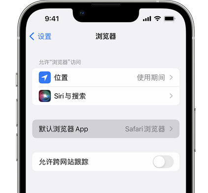 南城苹果手机维修店分享如何在iPhone上设置默认浏览器 