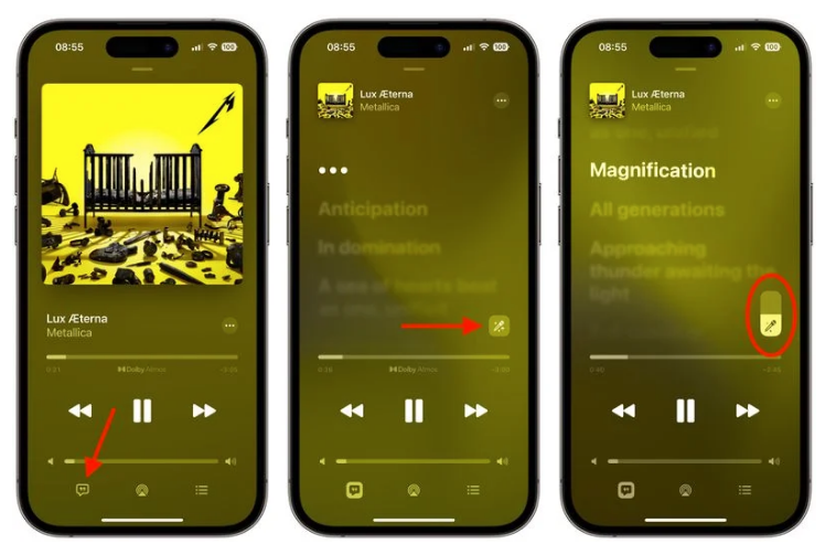 南城苹果服务网点分享iOS 16.2 全新功能：在 iPhone 或 iPad 上使用 Apple Music 唱歌 