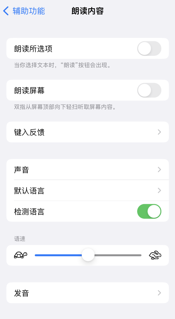 南城苹果服务网点分享iOS 16 小技巧：让 iPhone 朗读屏幕上的内容或所选择的文本 