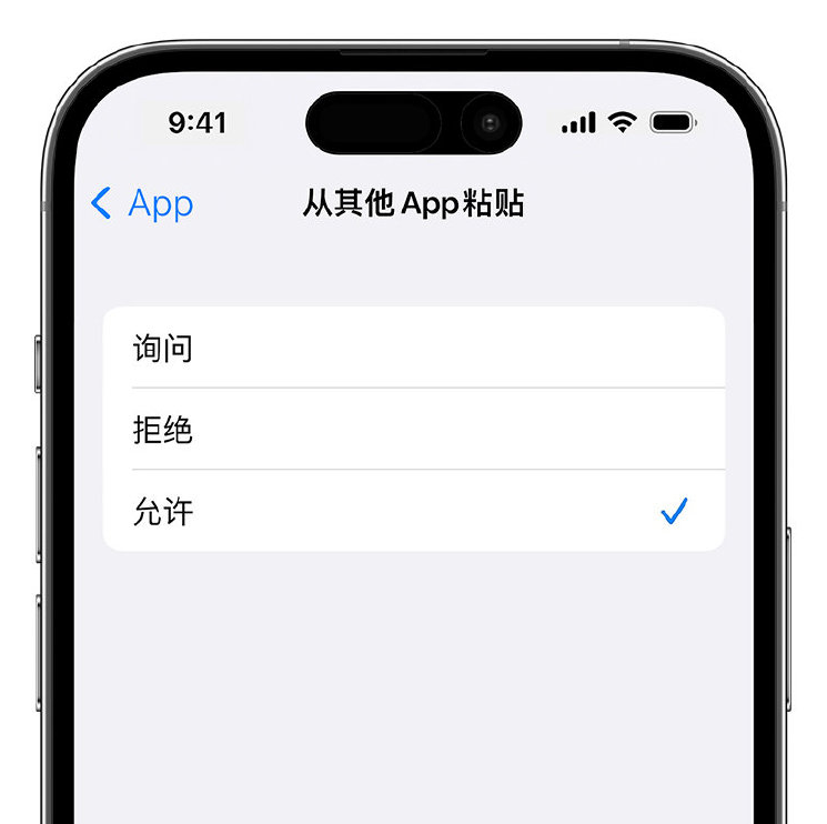 南城苹果手机维修分享升级 iOS 16 后，如何关闭 iPhone 中经常出现的粘贴弹窗 